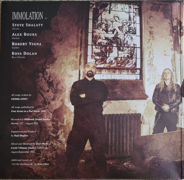 Immolation - Acts Of God (2xLP, Album, Ltd, Cle) (Very Good Plus (VG+)) - Image 2