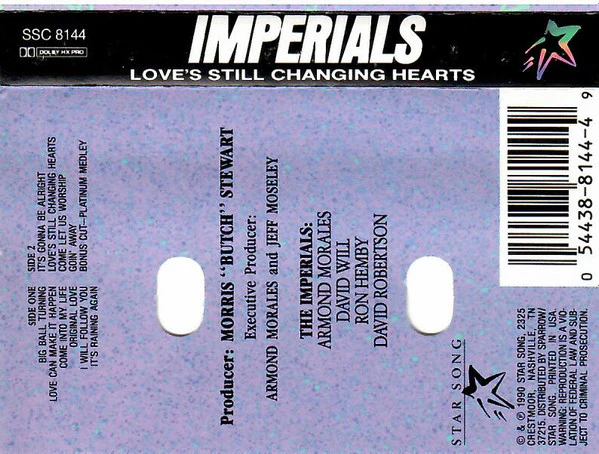 Imperials - Love's Still Changing Hearts (Cass, Album) (Very Good Plus (VG+)) - Image 2
