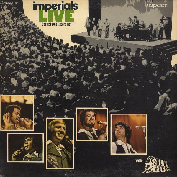 Imperials With… Solid Rock - Live (2xLP, Album, Gat) (Near Mint (NM or M-))