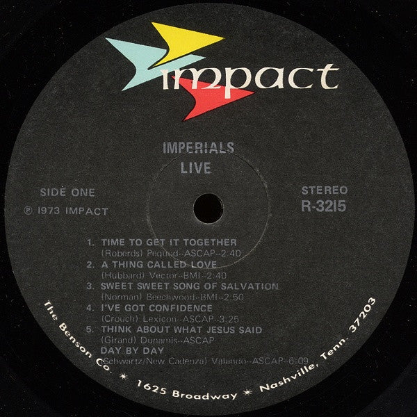 Imperials With… Solid Rock - Live (2xLP, Album, Gat) (Near Mint (NM or M-)) - Image 4