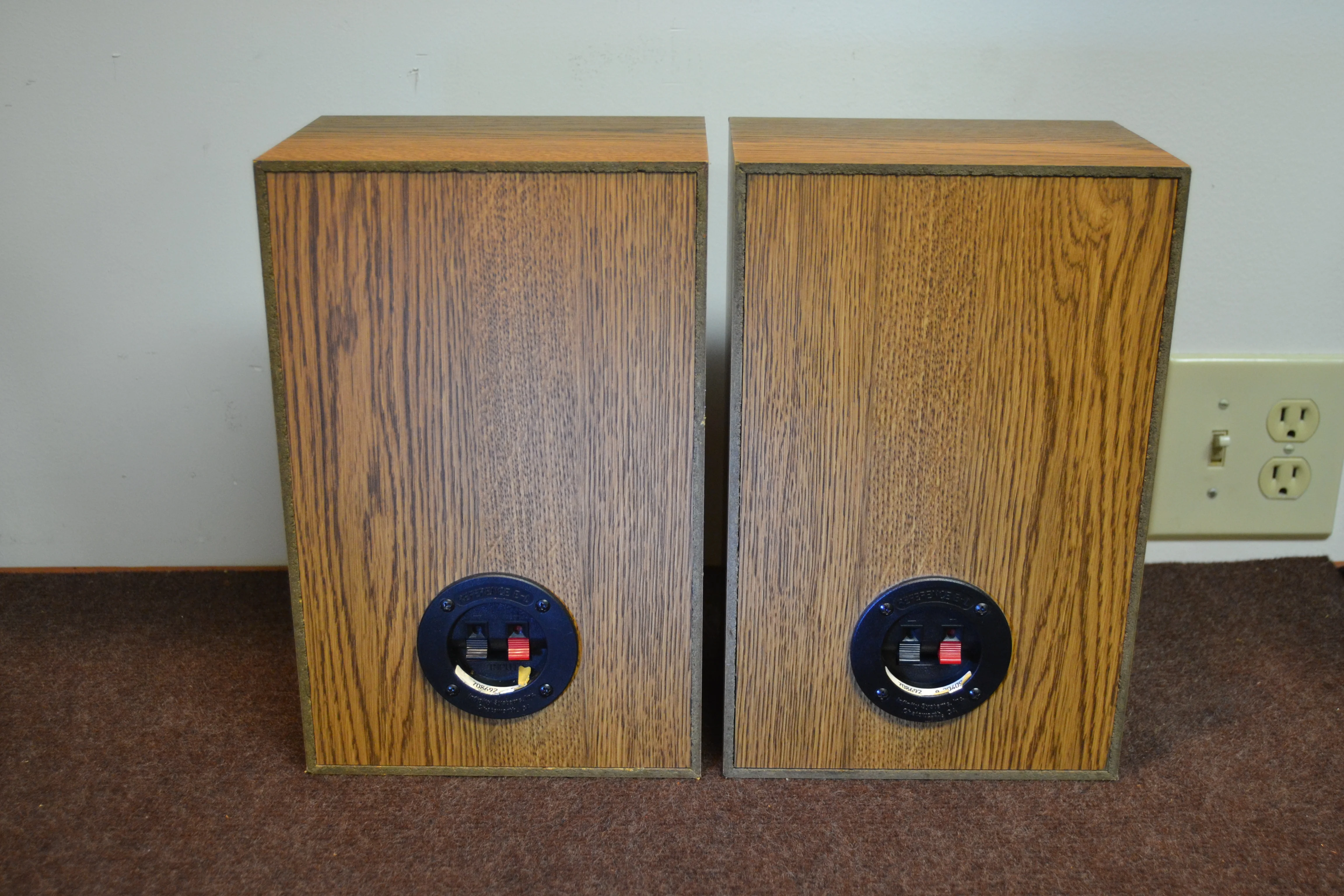 Infinity Reference E-L R152 Bookshelf Speakers * New Foams ! - Image 6