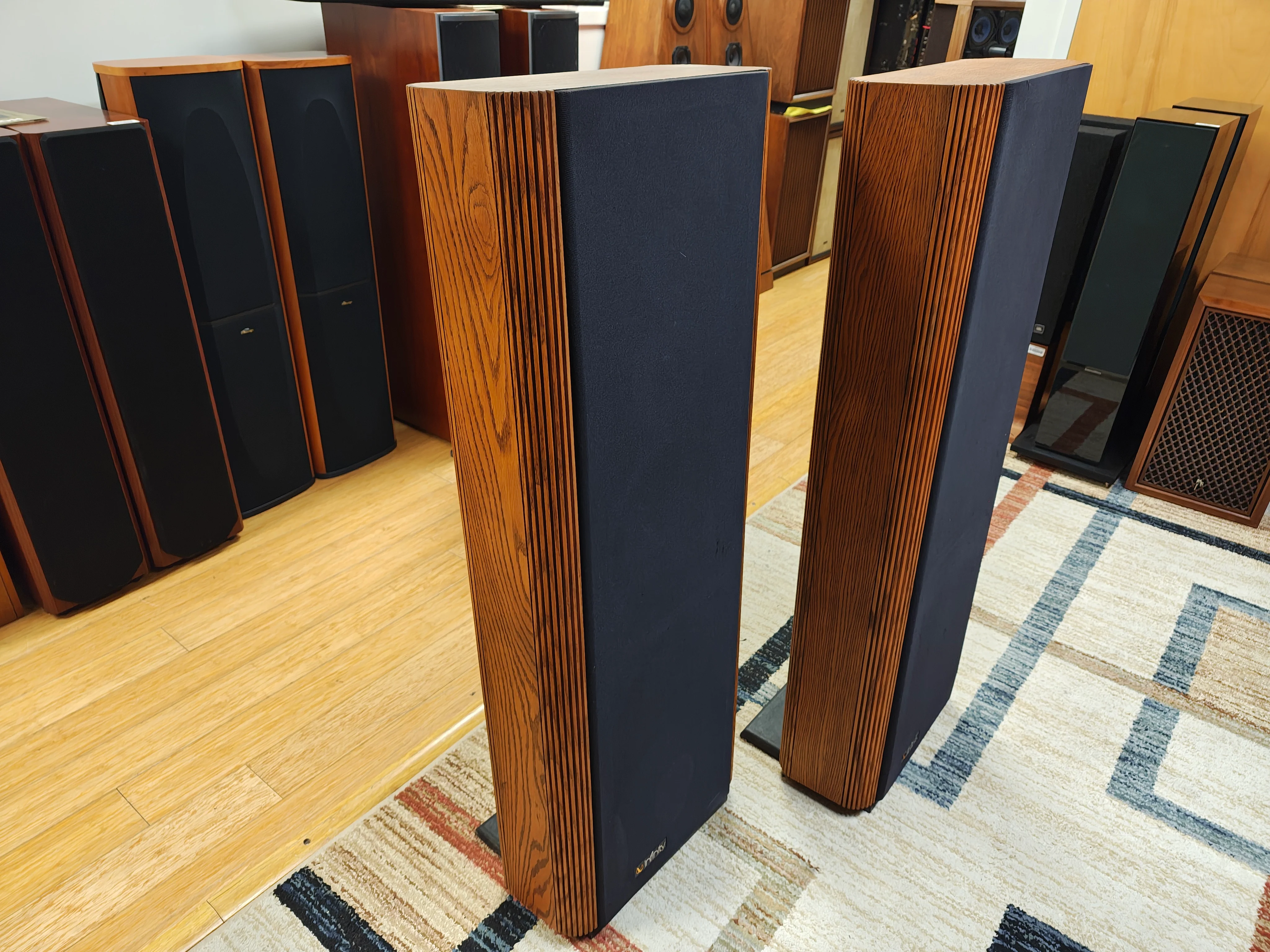 Infinity RS-IIIa Floor Standing Speakers * New Foams * - Image 8