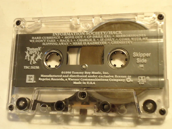 Information Society - Hack (Cass, Album, SR,) (Near Mint (NM or M-)) - Image 5