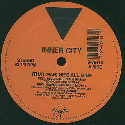 Inner City - (That Man) He's All Mine (12", Mis) (Very Good Plus (VG+))