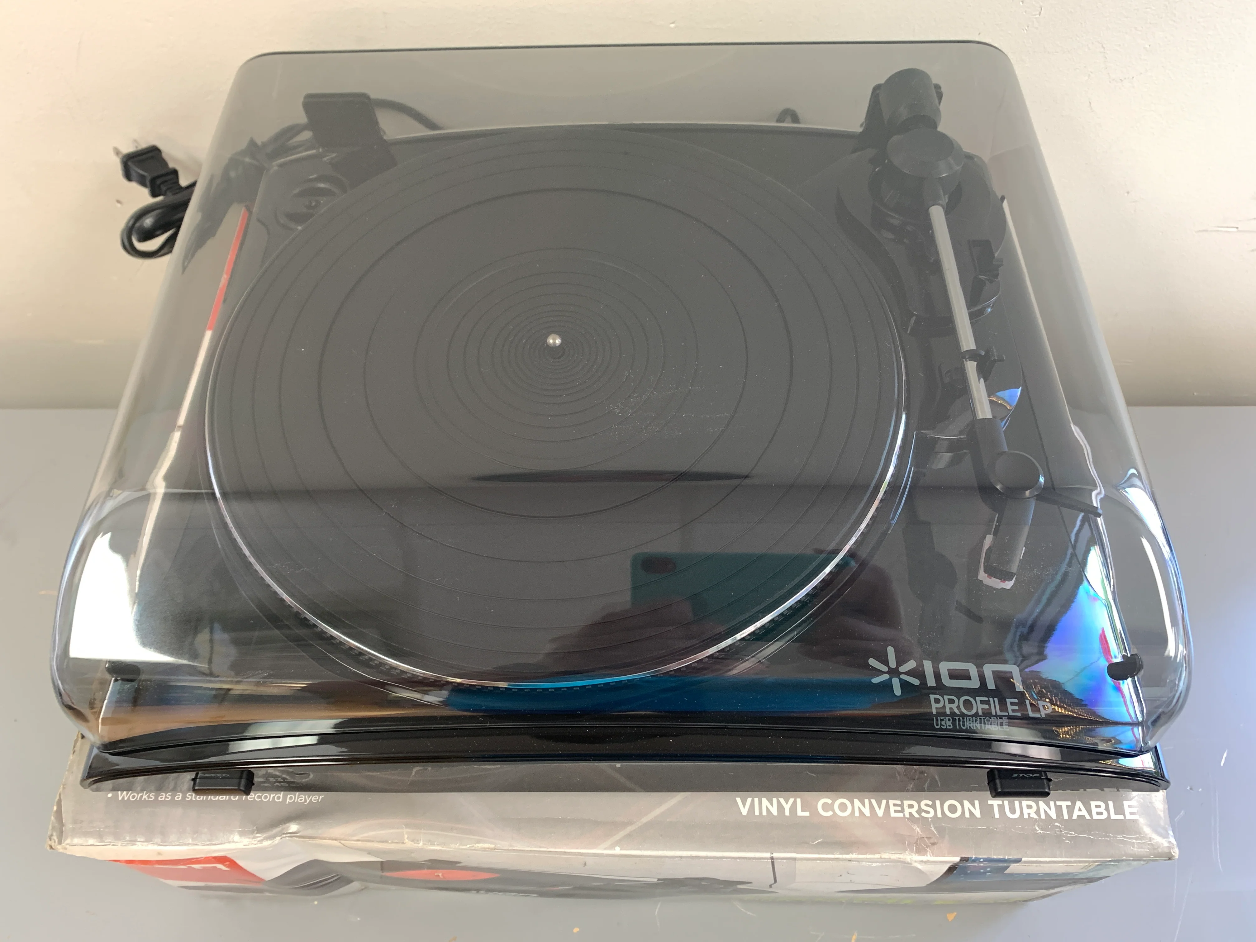 ION Profile LP * Turntable with USB Output * NEW Open Box - Image 2