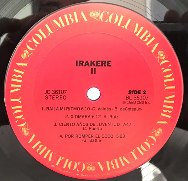 Irakere - 2 (LP, Album) (Good Plus (G+)) - Image 4