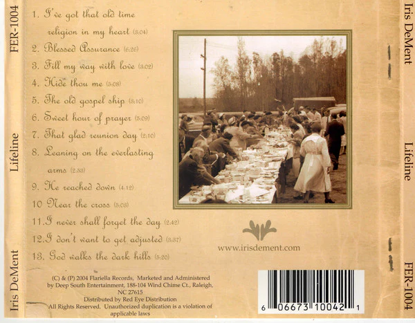 Iris DeMent - Lifeline. (CD, Album) (Near Mint (NM or M-)) - Image 2
