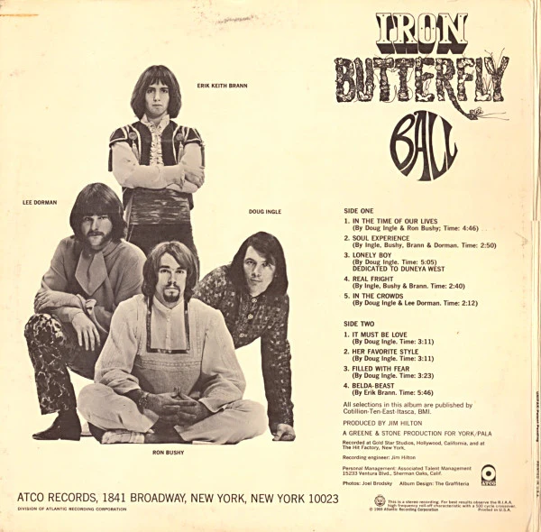 Iron Butterfly - Ball (LP, Album, PR ) (Very Good Plus (VG+)) - Image 4