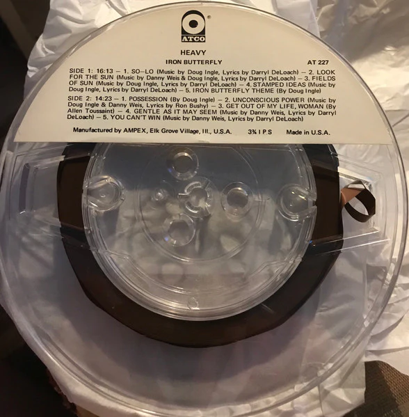 Iron Butterfly - Heavy (Reel, 4tr Stereo, 7" Reel) (Very Good Plus (VG+)) - Image 2