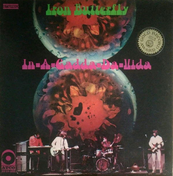 Iron Butterfly - In-A-Gadda-Da-Vida (LP, Album, RP, Mis) (Very Good (VG))