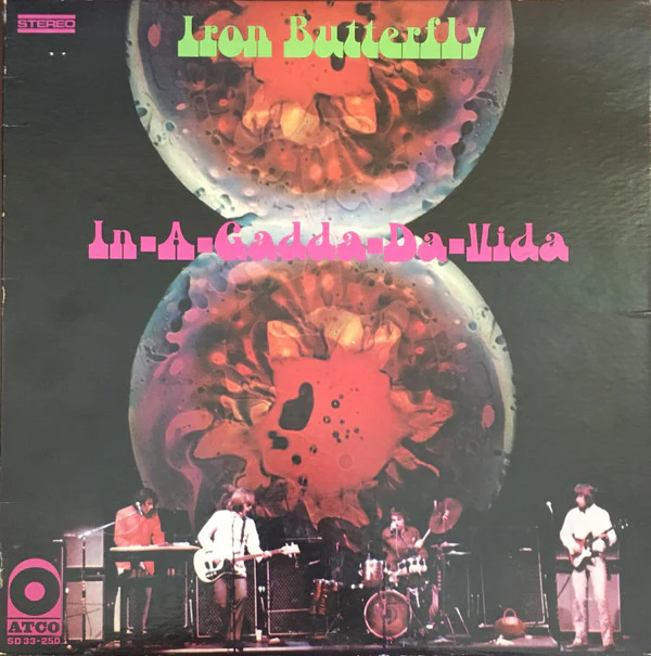 Iron Butterfly - In-A-Gadda-Da-Vida (LP, Album) (Very Good (VG))