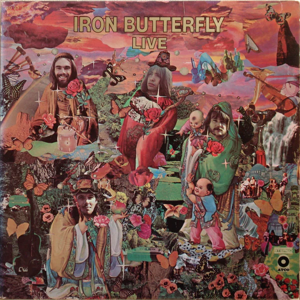 Iron Butterfly - Live (LP, Album, PR ) (Very Good (VG))