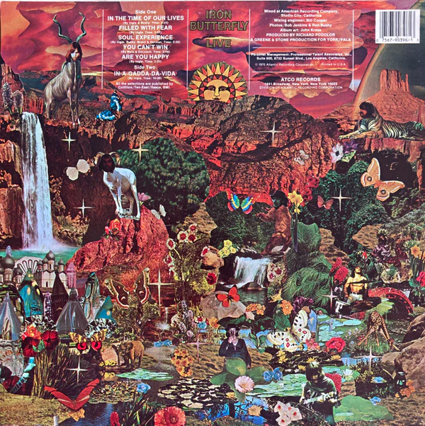 Iron Butterfly - Live (LP, Album, RE, Spe) (Very Good Plus (VG+)) - Image 2