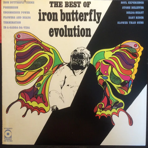 Iron Butterfly - The Best Of Iron Butterfly Evolution (LP, Comp, MO ) (Very Good (VG))