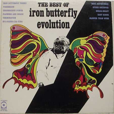 Iron Butterfly - The Best Of Iron Butterfly Evolution (LP, Comp, PR) (Very Good (VG))