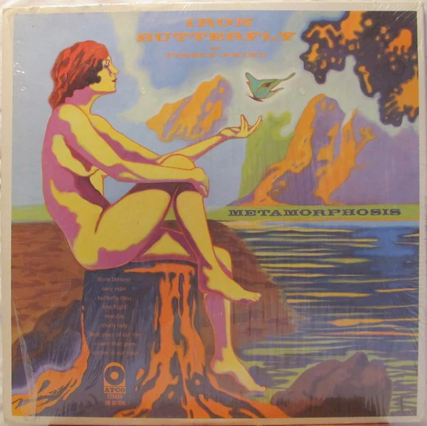 Iron Butterfly With Mike Pinera & El Rhino - Metamorphosis (LP, Album, CP ) (Good Plus (G+)) - Image 3