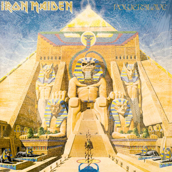 Iron Maiden - Powerslave (LP, Album, Win) (Near Mint (NM or M-))