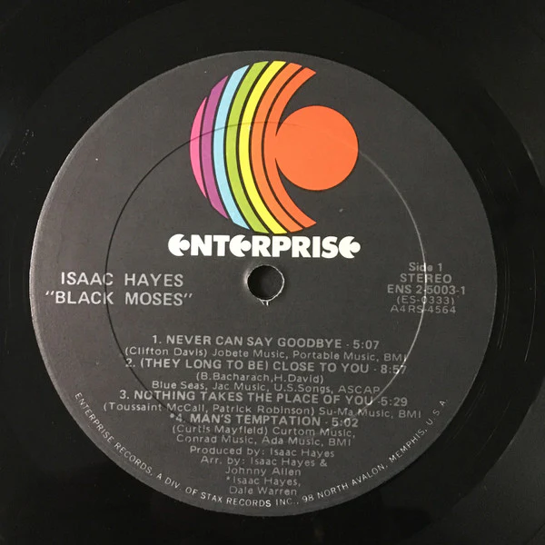 Isaac Hayes - Black Moses (2xLP, Album) (Very Good (VG)) - Image 3