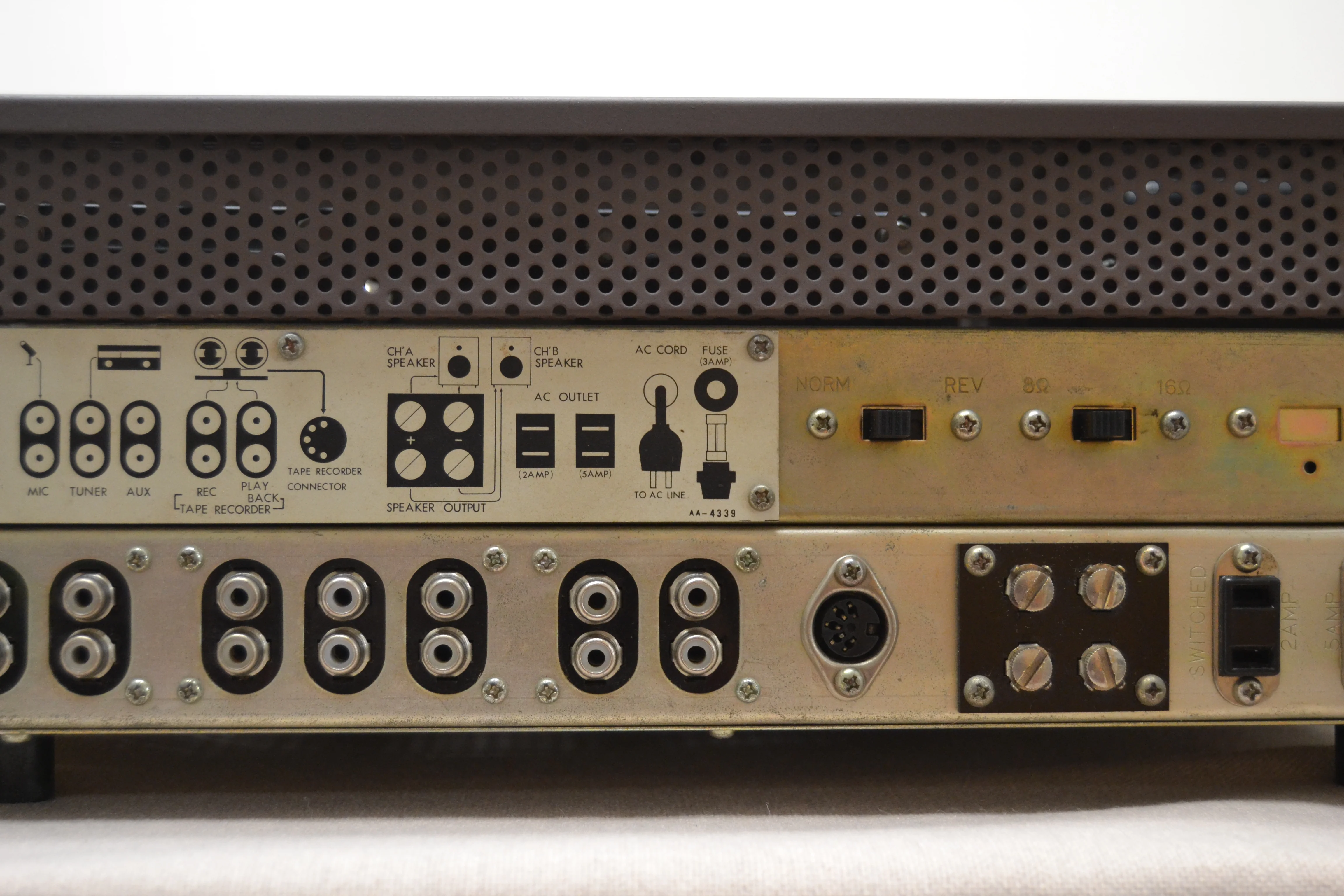 ITT SA720 ( Pioneer SM83 ) Tube Integrated Amplifier * FULLY RESTORED ! * 28W RMS * 1969 - Image 11