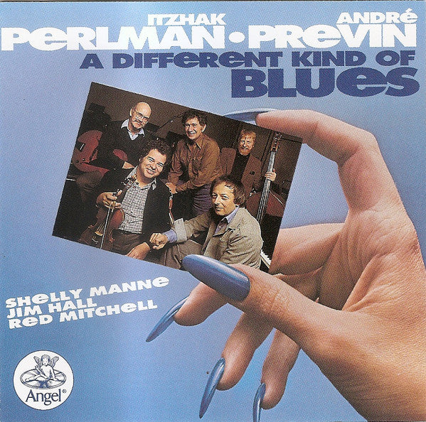 Itzhak Perlman, André Previn, Shelly Manne, Jim Hall, Red Mitchell - A Different Kind Of Blues (CD, Album) (Near Mint (NM or M-))
