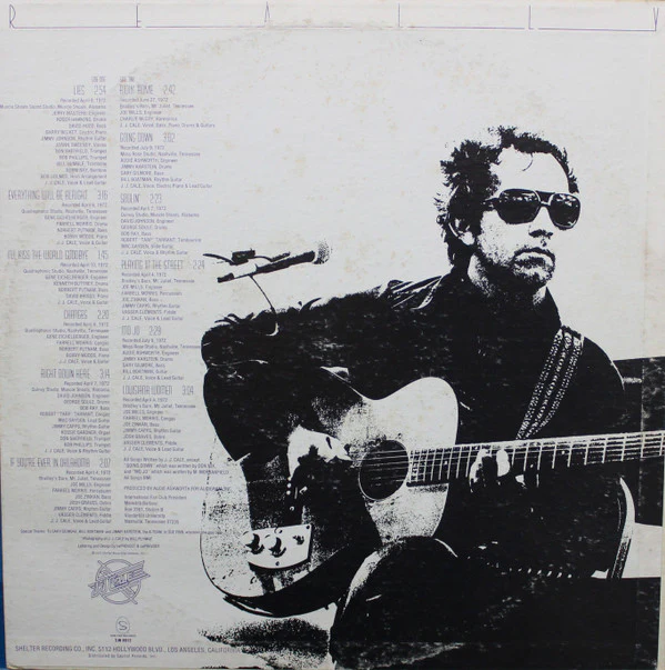 J.J. Cale - Really (LP, Album, Jac) (Very Good Plus (VG+)) - Image 2
