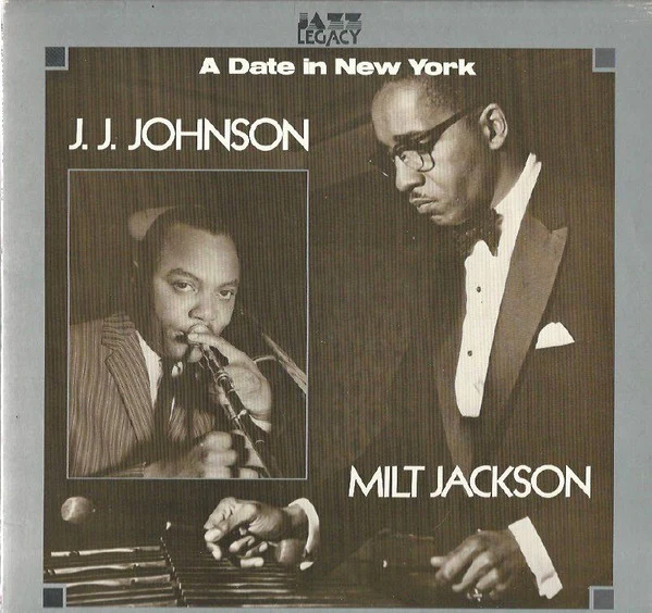 J.J. Johnson, Milt Jackson - A Date In New York (LP, Comp) (Very Good Plus (VG+))