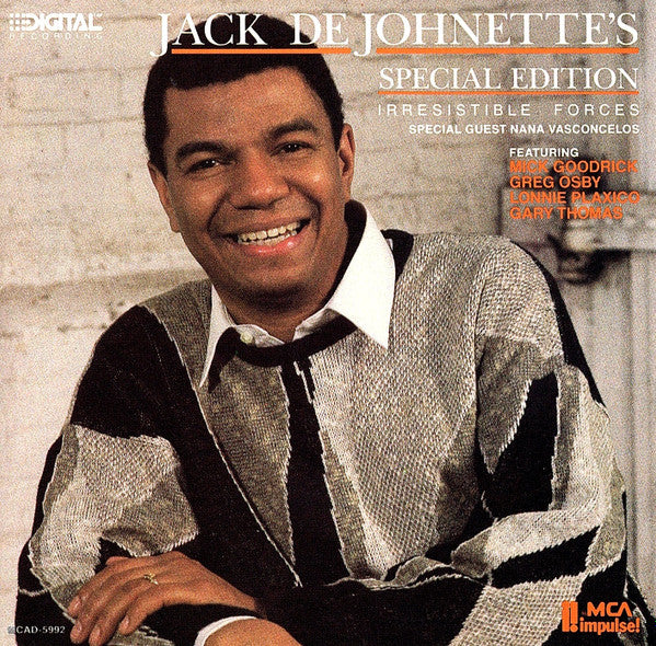 Jack DeJohnette's Special Edition - Irresistible Forces (CD, Album) (Very Good Plus (VG+)) - Image 4