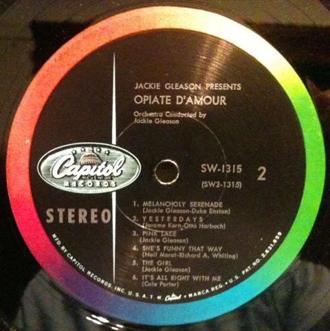 Jackie Gleason - Opiate d'Amour (LP, Album) (Very Good Plus (VG+)) - Image 5