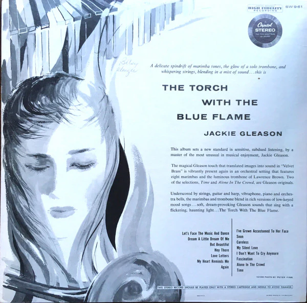Jackie Gleason - The Torch With The Blue Flame (LP, Album, Spi) (Very Good Plus (VG+)) - Image 2