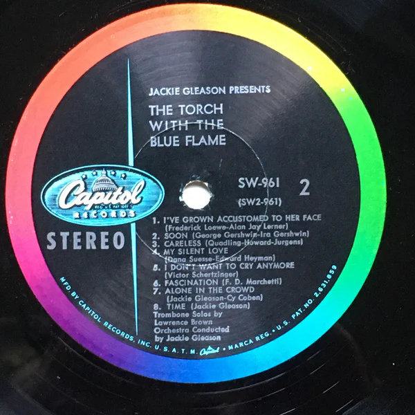 Jackie Gleason - The Torch With The Blue Flame (LP, Album, Spi) (Very Good Plus (VG+)) - Image 4