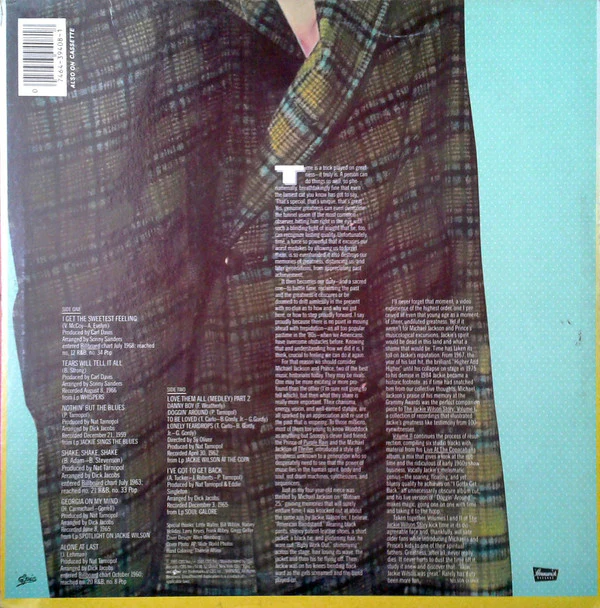 Jackie Wilson - The Jackie Wilson Story (Vol. 2) (LP, Comp) (Near Mint (NM or M-)) - Image 2