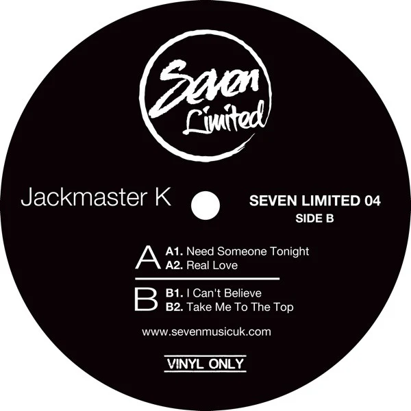 Jackmaster K - Seven Limited 04 (12", Ltd) (Near Mint (NM or M-))