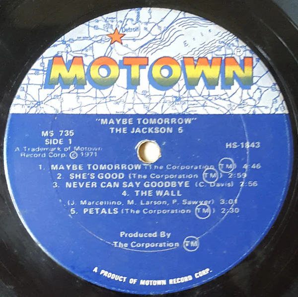 Jackson 5ive* - Maybe Tomorrow (LP, Album, Gat) (Very Good (VG)) - Image 4