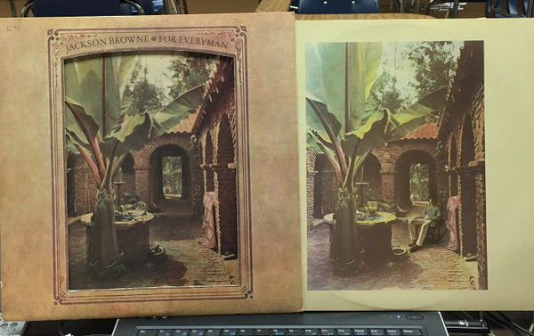 Jackson Browne - For Everyman (LP, Album, RE, SP ) (Very Good Plus (VG+)) - Image 3