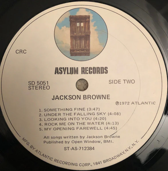 Jackson Browne - Jackson Browne (LP, Album, Col) (Very Good Plus (VG+)) - Image 5