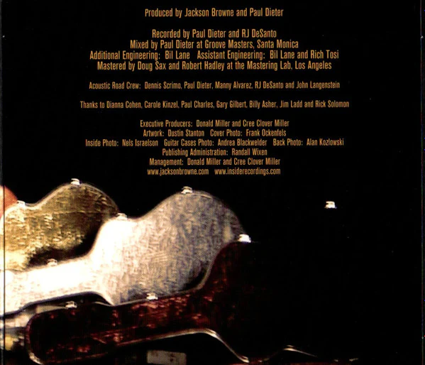 Jackson Browne - Solo Acoustic Vol.1 (CD, Album, Dig) (Very Good Plus (VG+)) - Image 5