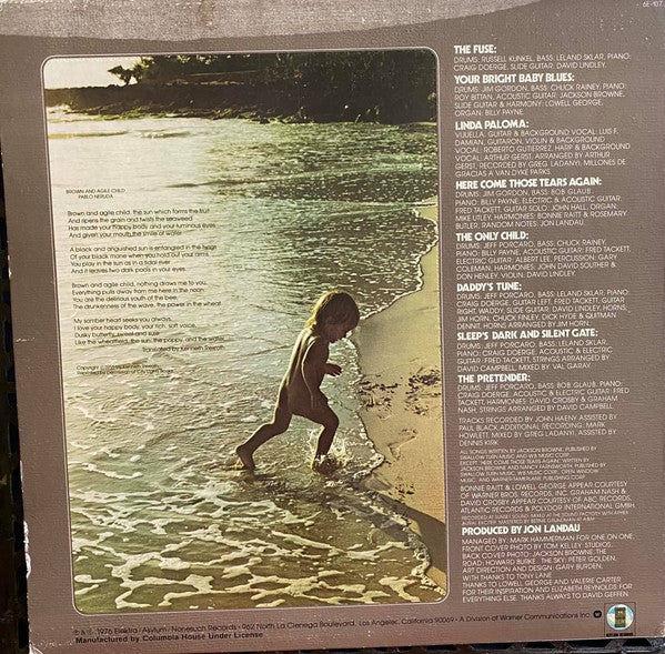 Jackson Browne - The Pretender (LP, Album, Club, RE, SP ) (Very Good Plus (VG+)) - Image 2