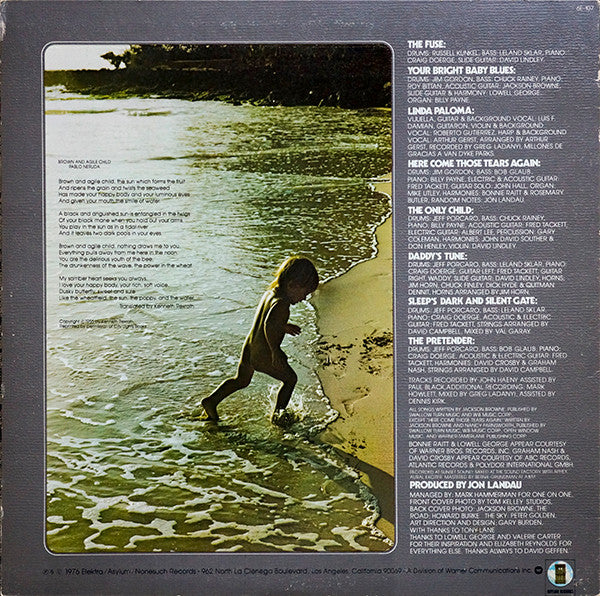 Jackson Browne - The Pretender (LP, Album, RE, SP ) (Very Good Plus (VG+)) - Image 5