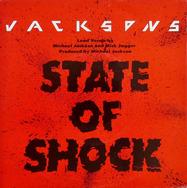 The Jacksons - State Of Shock (7", Single) (Near Mint (NM or M-))
