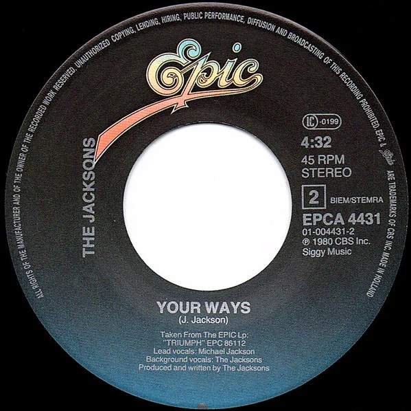 The Jacksons - State Of Shock (7", Single) (Near Mint (NM or M-)) - Image 5