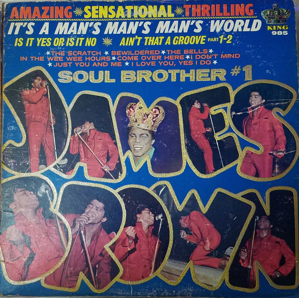 James Brown - It's A Man's Man's Man's World (LP, Album, Mono) (Very Good (VG))