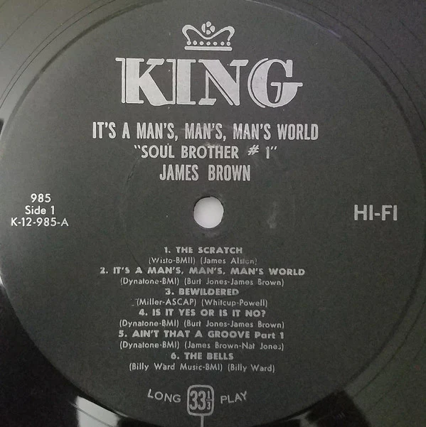James Brown - It's A Man's Man's Man's World (LP, Album, Mono) (Very Good (VG)) - Image 3