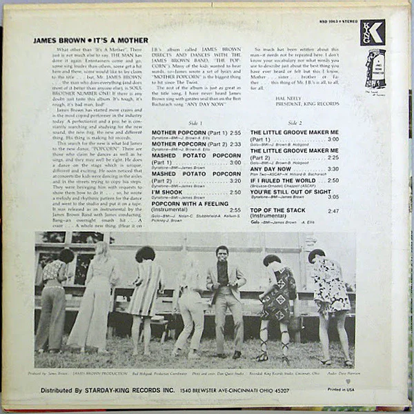 James Brown - It's A Mother (LP, Album) (Very Good Plus (VG+)) - Image 2