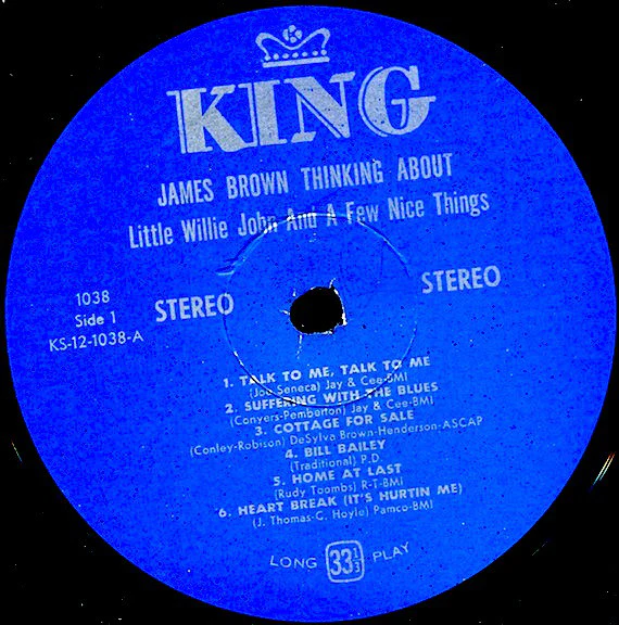 James Brown - Thinking About Little Willie John And A Few Nice Things (LP) (Very Good Plus (VG+)) - Image 4
