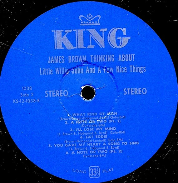 James Brown - Thinking About Little Willie John And A Few Nice Things (LP) (Very Good Plus (VG+)) - Image 5