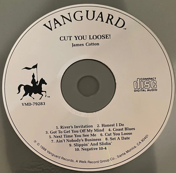 James Cotton - Cut You Loose! (CD, Album, RE) (Very Good Plus (VG+)) - Image 4