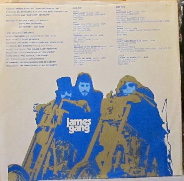 James Gang - Thirds (LP, Album) (Very Good Plus (VG+)) - Image 5