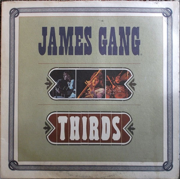 James Gang - Thirds (LP, Album) (Very Good Plus (VG+))