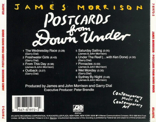 James Morrison - Postcards From Down Under (CD, Album) (Near Mint (NM or M-)) - Image 2