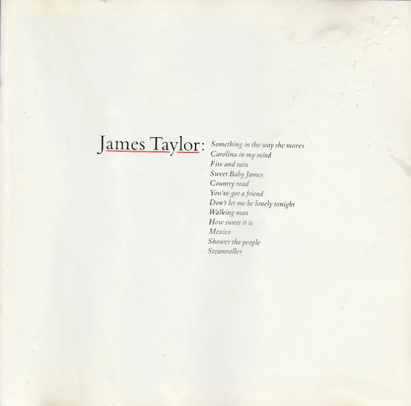 James Taylor - Greatest Hits (CD, Comp, RE) (Very Good (VG))